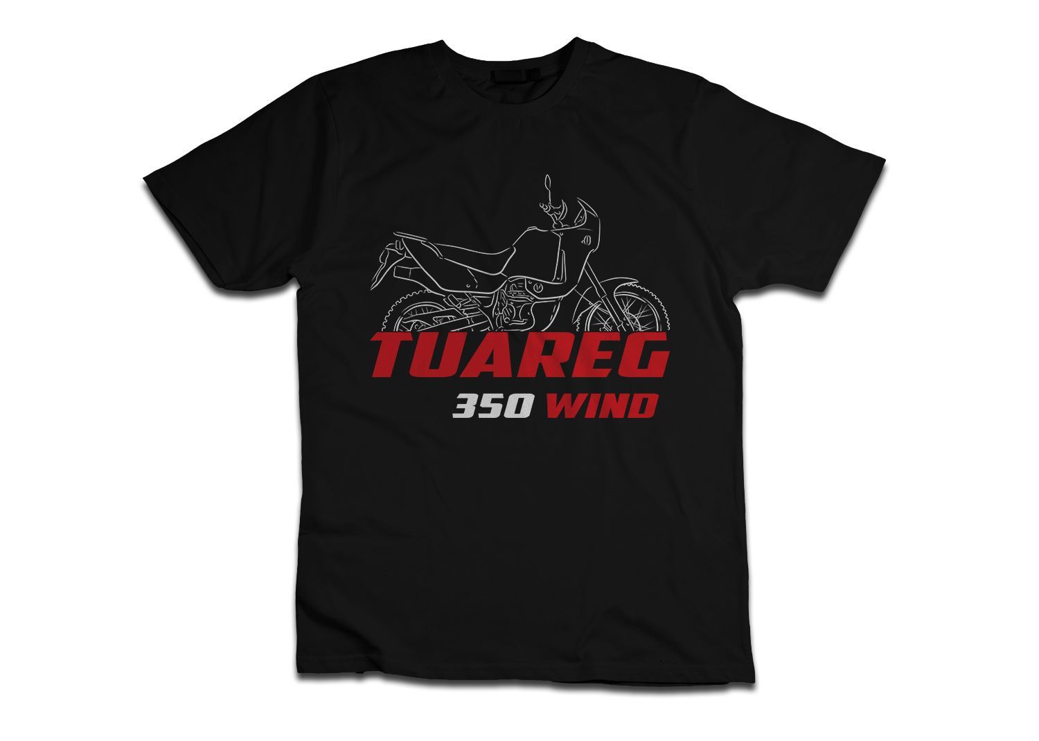 Aprilia Tuareg 350 Wind 1987-1989, Motorcycle Tee Shirt for Riders, S-5XL
