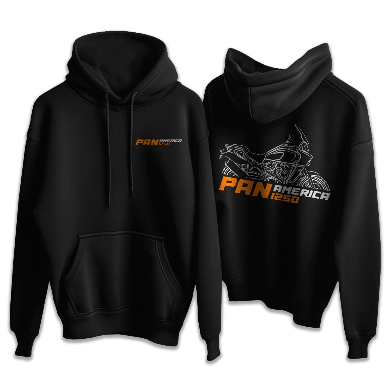 Harley Davidson Pan America Hoodie, Motorcycle Pullover Hoodie for Riders