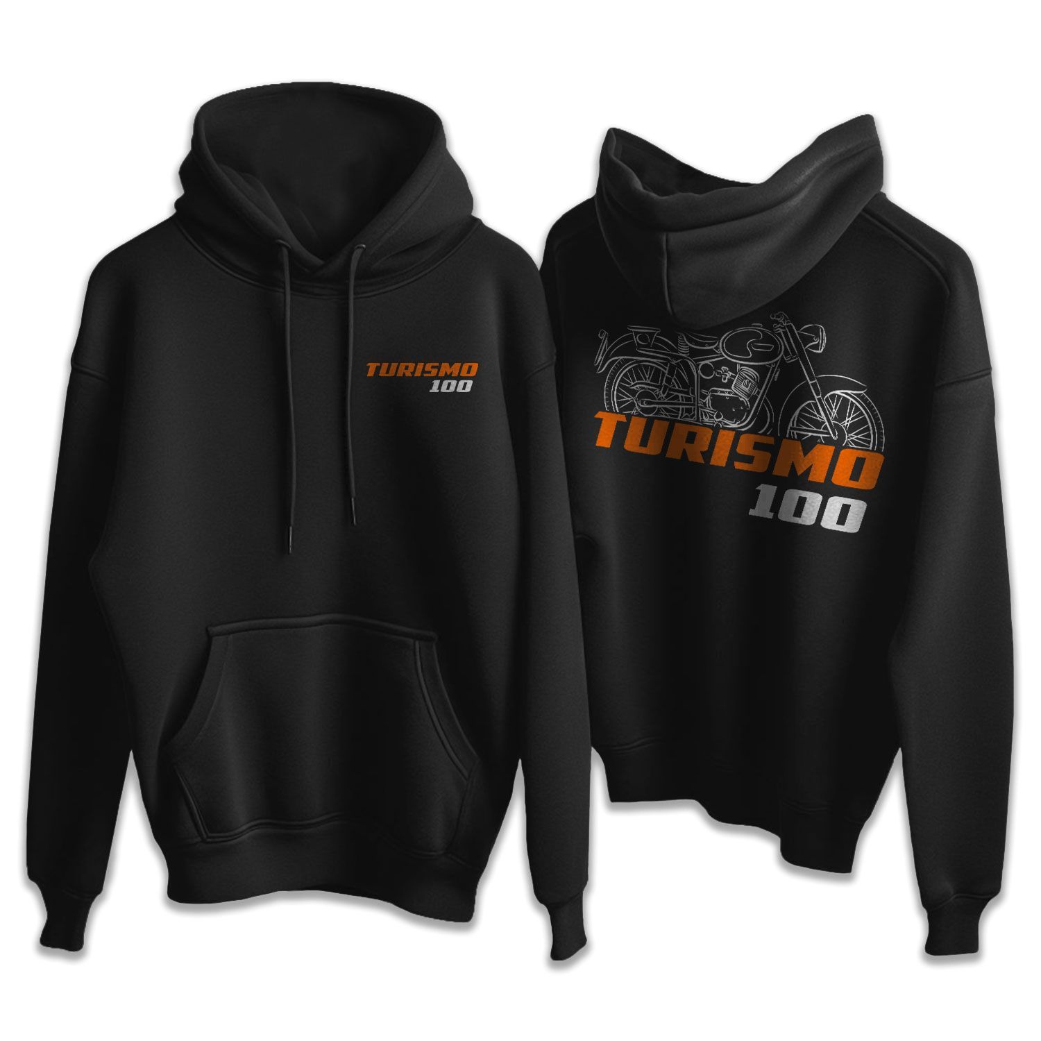 Laverda Turismo 100 1953-1960 Hoodie, Motorcycle Hoodie Pullover for Riders