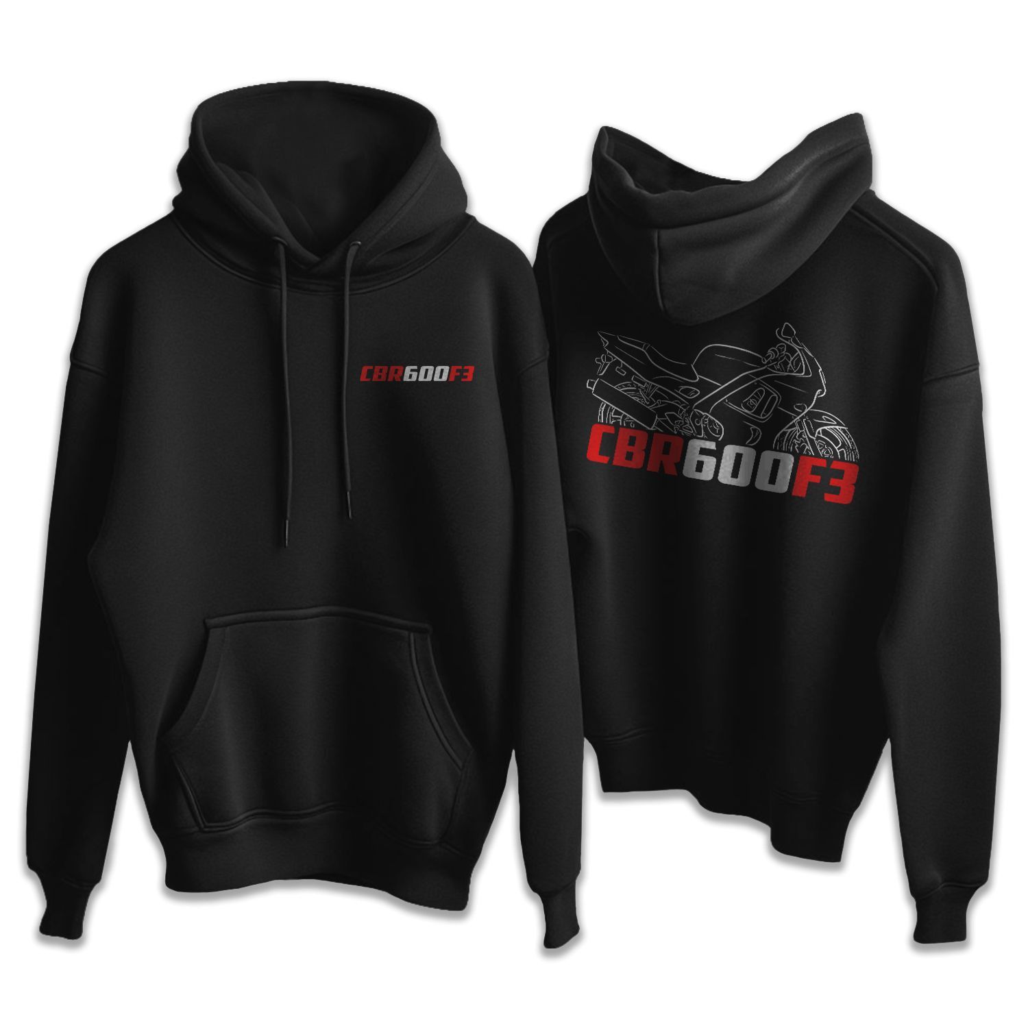Honda CBR600F3 1995-1998 Hoodie, Motorcycle Hoodie Pullover for Riders