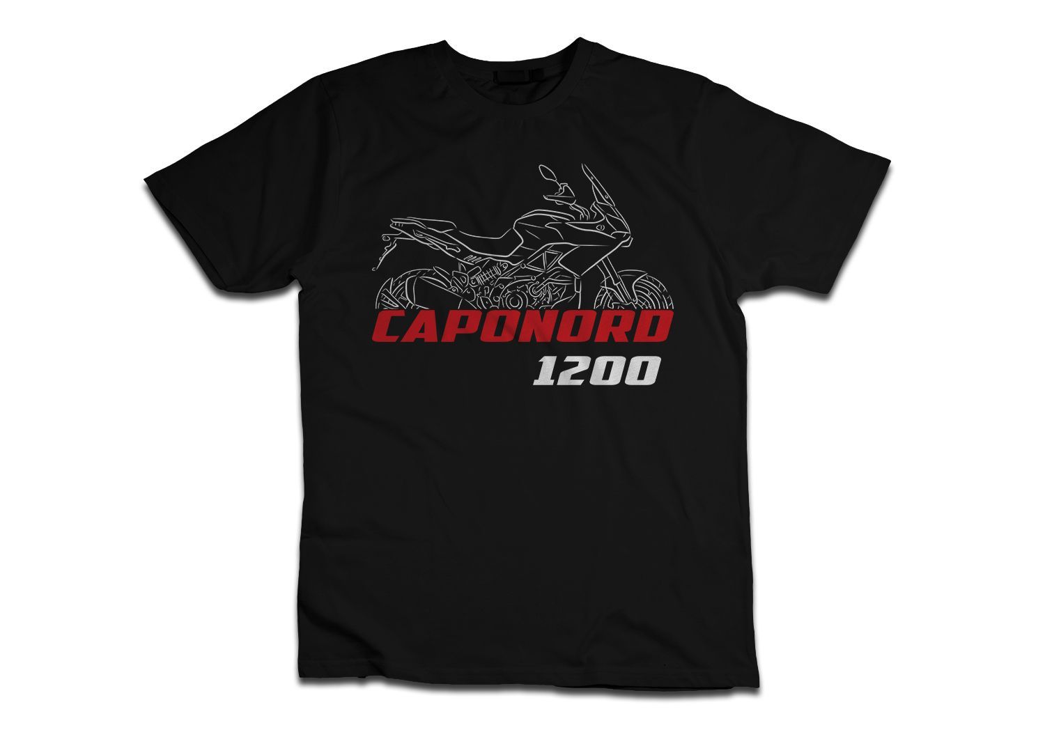 Aprilia Caponord 1200, Motorcycle Tee Shirt for Riders, S-5XL
