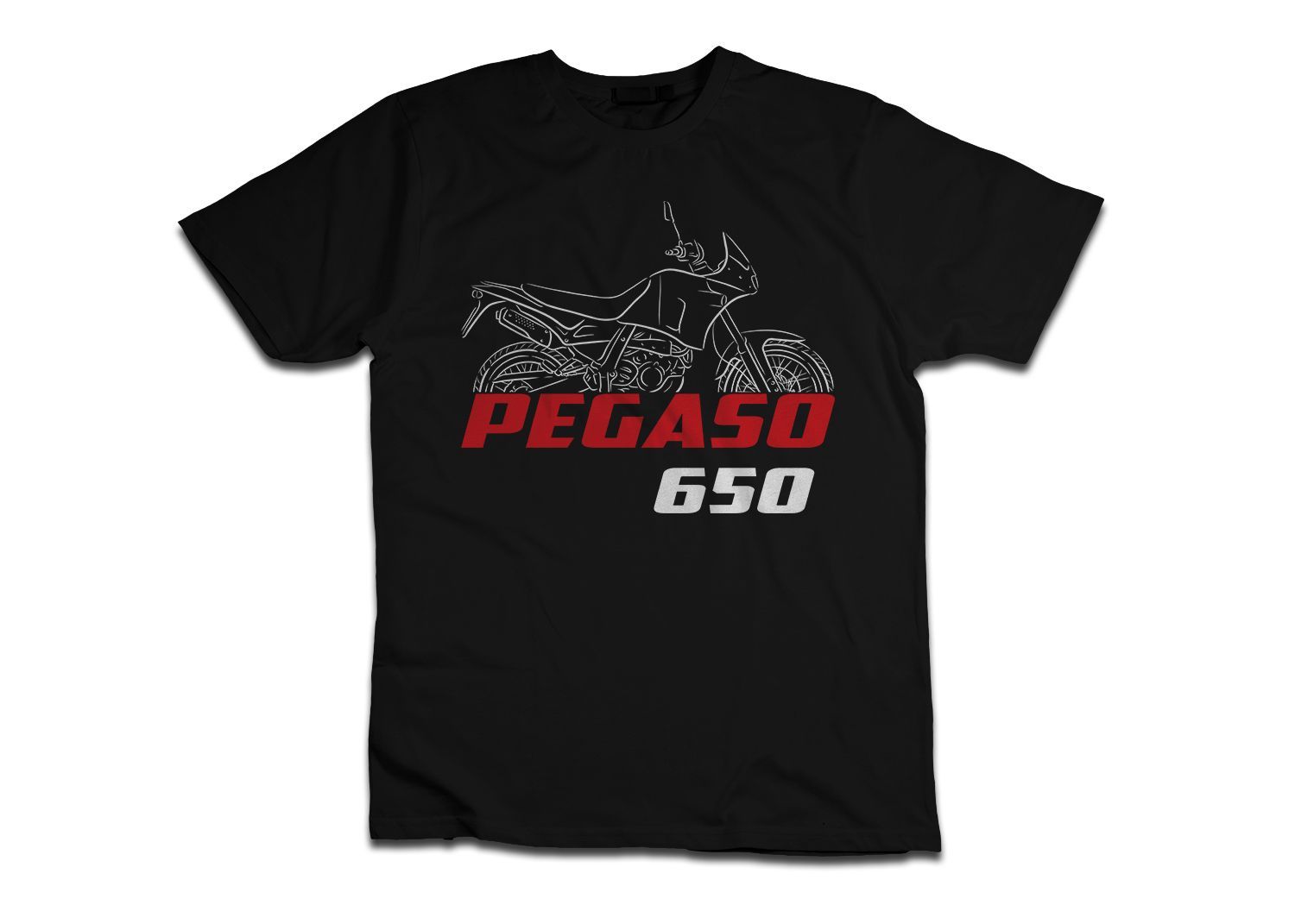 Aprilia Pegaso 650 1992-2000, Motorcycle Tee Shirt for Riders, S-5XL