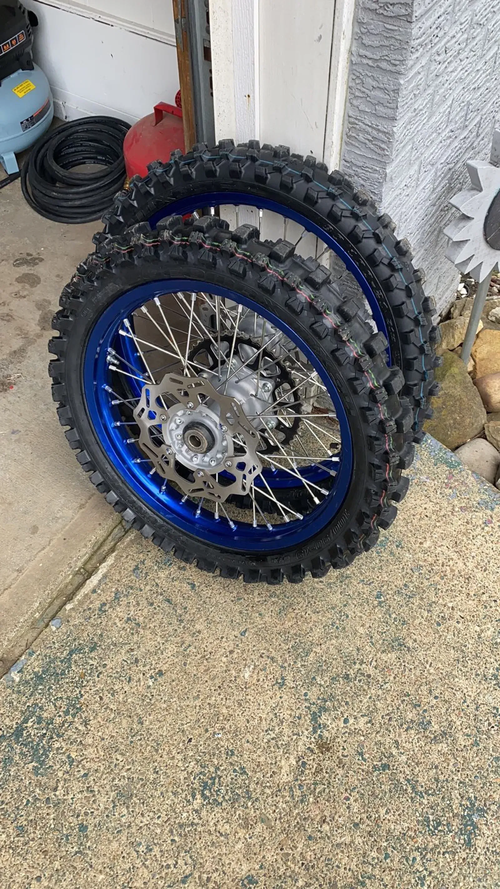 新品ヤマハYZ125 ホイール リム前後 - メルカリ