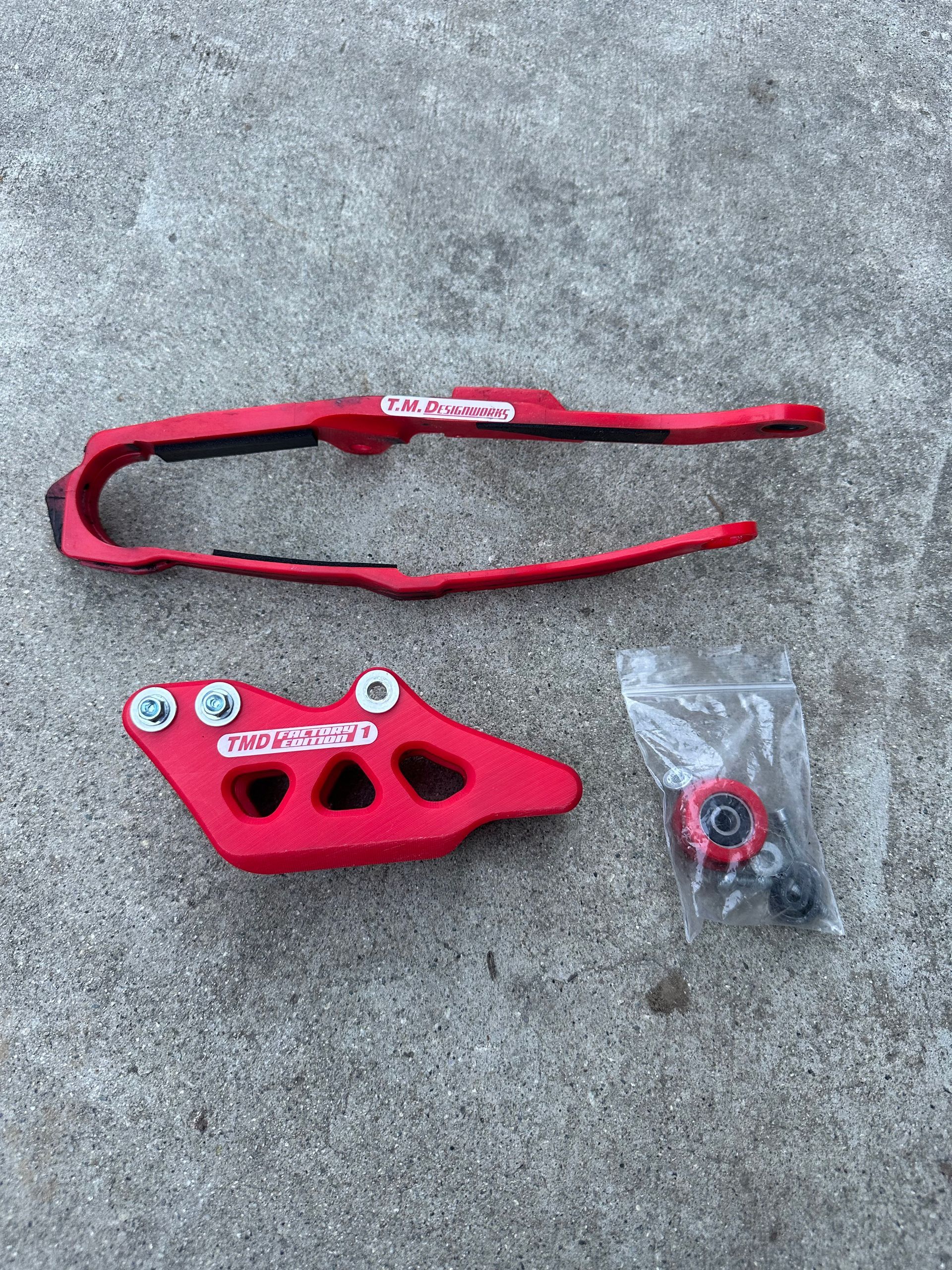 CRF450R T.M. Designs Chain Slider Roller And Guide