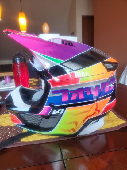 Youth Fox Racing Helmets - Size S