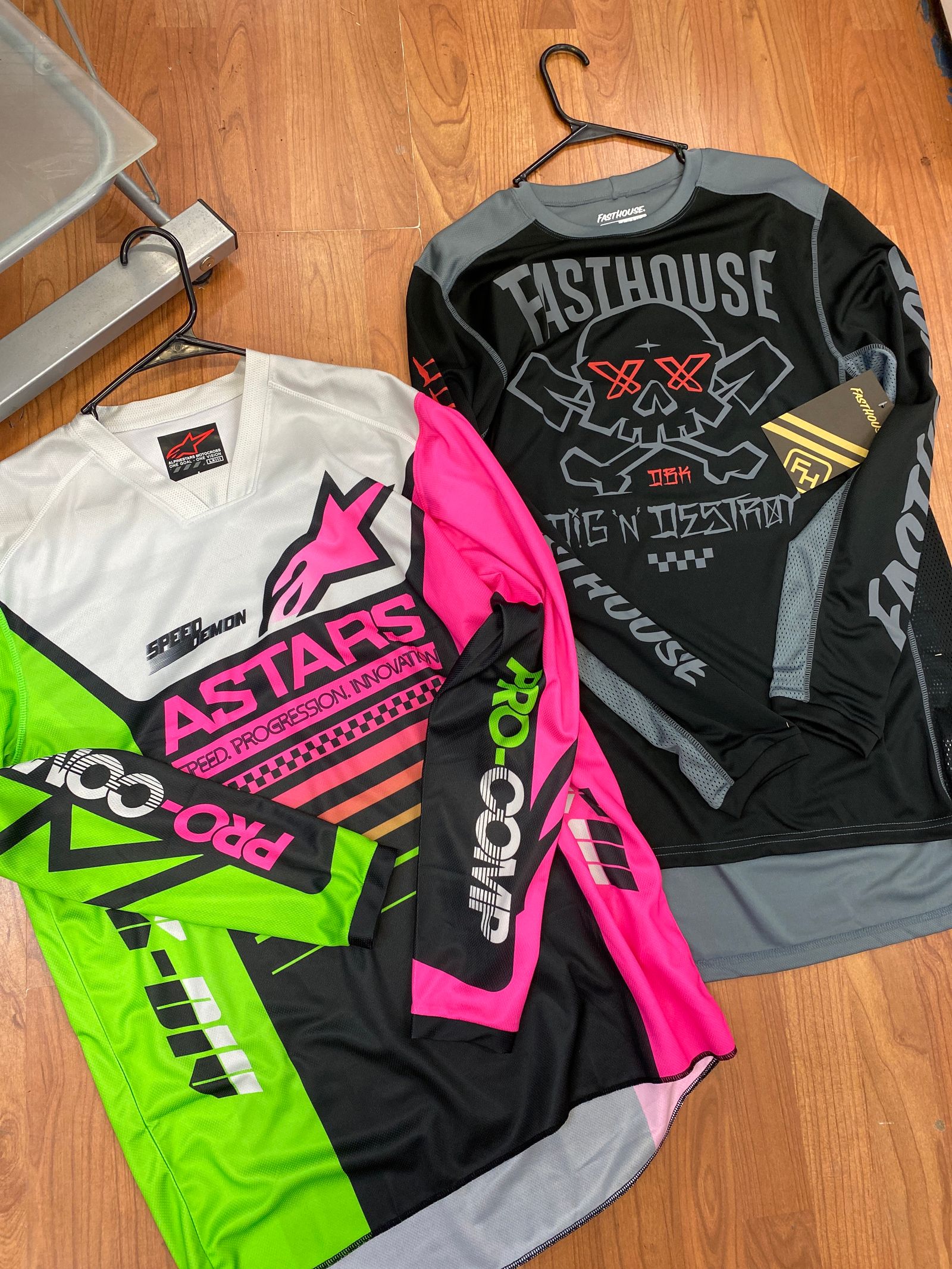 Fasthouse Off-Road Jersey - Black/Amber L