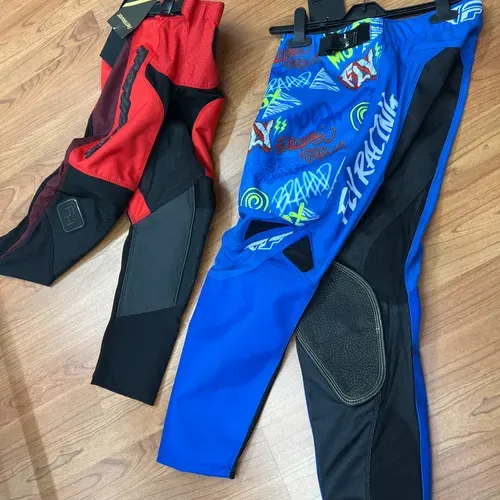 3 pair Youth MX Pants Size 22 Fasthouse Fly 