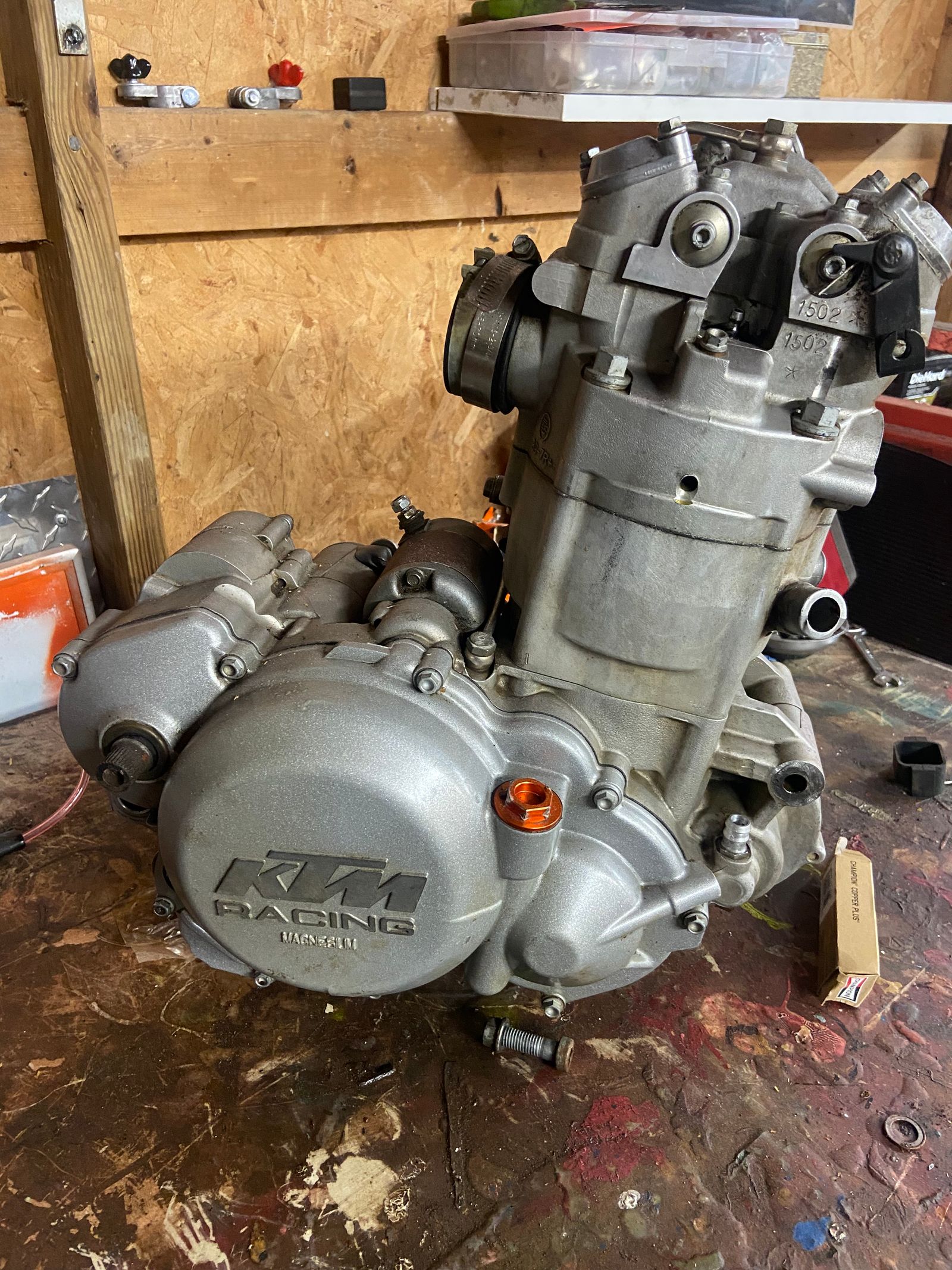 Ktm 450 exc engine hot sale