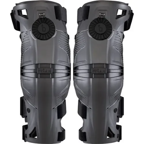 Mobius X8 Knee Braces - Gray/Black - PAIR