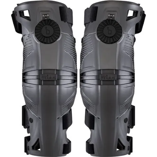 Mobius X8 Knee Braces - Gray/Black - Medium / PAIR