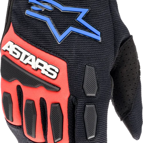 Alpinestars Full Bore XT Gloves - Black/Bright Blue/Red