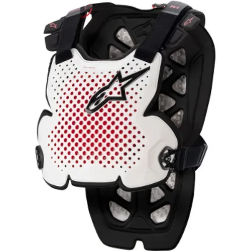 Alpinestars A-1 Pro Chest Protector - White/Black/Red