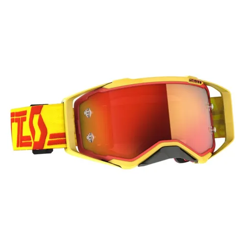 Scott Prospect Goggle - Yellow/Red Orange Chrome Lens