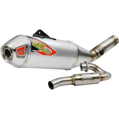 Pro Circuit T-6 Full SS Exhaust - Kawasaki 19-22 KX450F