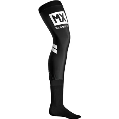 Thor Knee Brace Compression Socks - Black/White