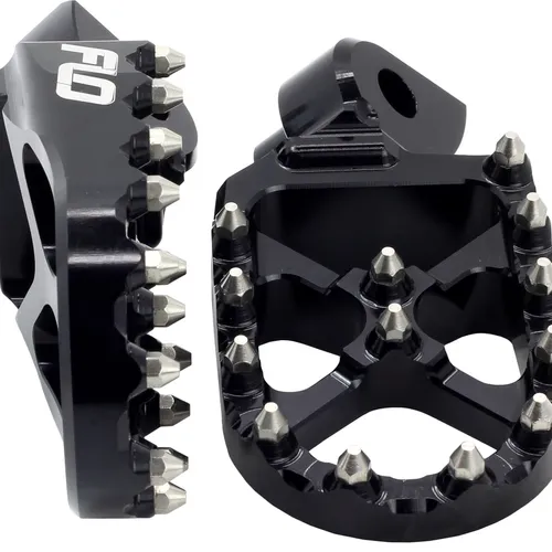 Flo Motorsports Pro Series Footpegs - Suzuki RM-Z250 RM-Z450