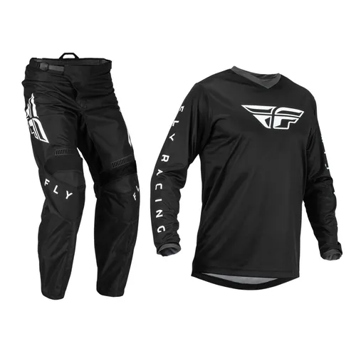 2023 Fly Racing F-16 Gear Combo - Black/White