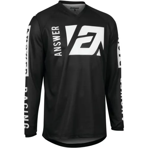 Answer Racing Syncron Merge Combo - Black/White - SM/30
