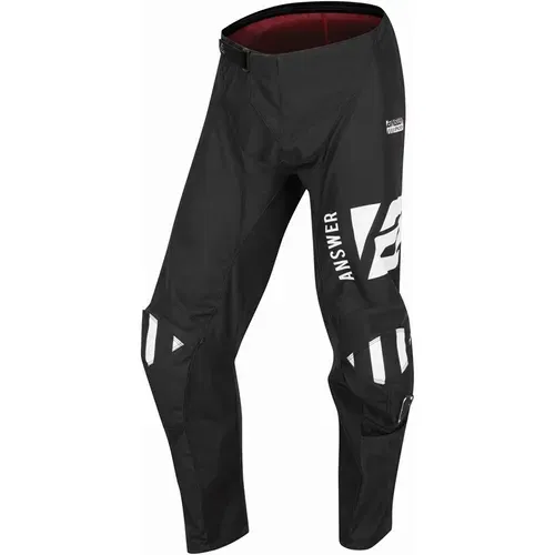 Answer Racing Syncron Merge Combo - Black/White - SM/30