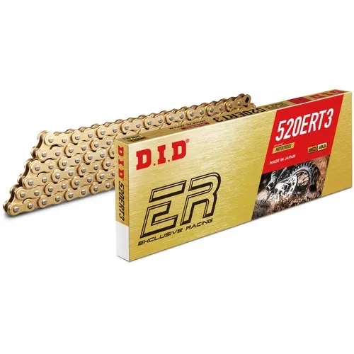 DID 520 ERT3 Racing 520-120 Chain Gold/Gold