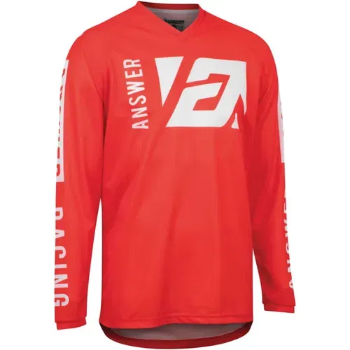 Answer Racing Syncron Merge Combo - Red/White SM/30