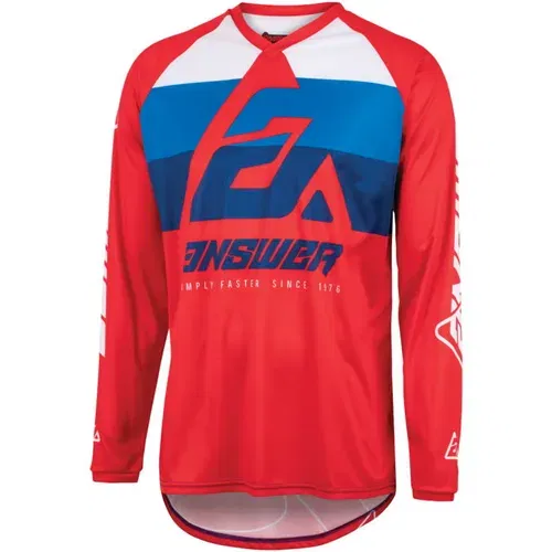 Answer Racing A23 Syncron CC Gear Combo - Red/White/Blue - MD/32