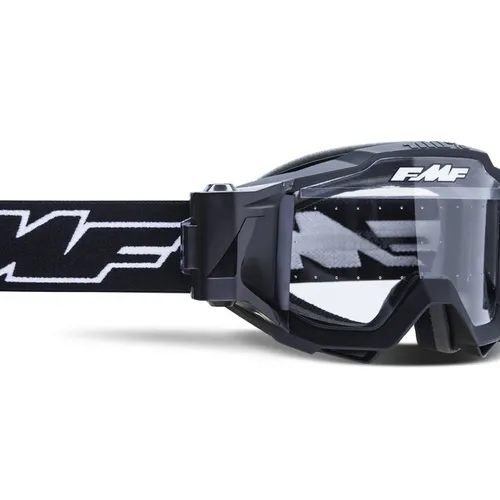 FMF Youth Black Vision Powercore w/Film System Goggles 