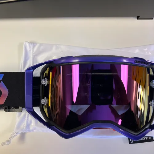 Scott Prospect Goggles - Iridesent Purple/Purple Chrome Lens