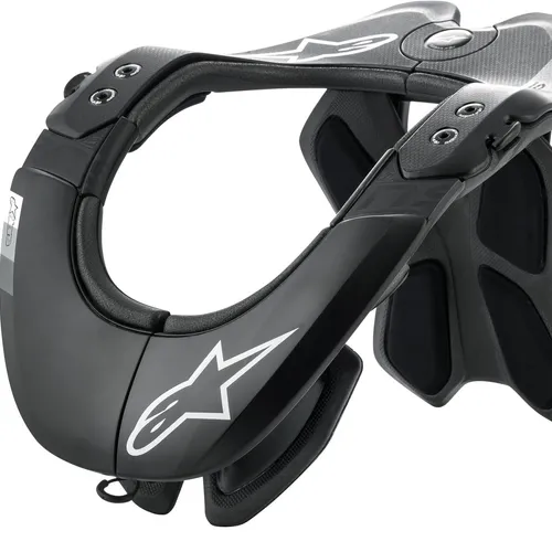 Alpinestars BNS Tech 2 Neck Support - Black/Cool Gray