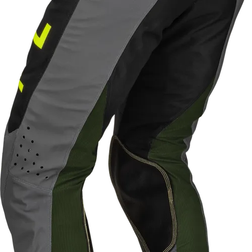 SALE!! 2023 Fly Kinetic Jet Pant/Jersey Combo - Black/Olive/Hi-Viz XXL/38