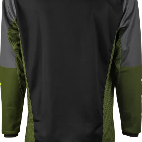 SALE!! 2023 Fly Kinetic Jet Pant/Jersey Combo - Black/Olive/Hi-Viz XXL/38