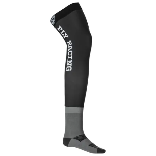 Fly Racing Knee Brace Socks - Black/Grey/White
