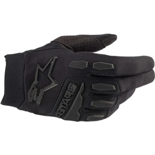 Alpinestars Full Bore MX Gloves - Black/Black