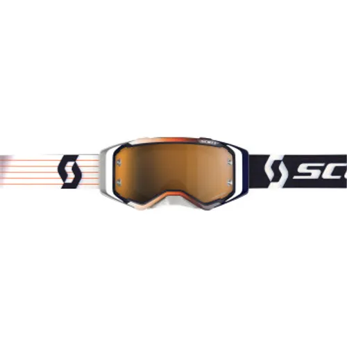 Scott Prospect Amplifier Goggle Blue White/Gold Chrome Lens