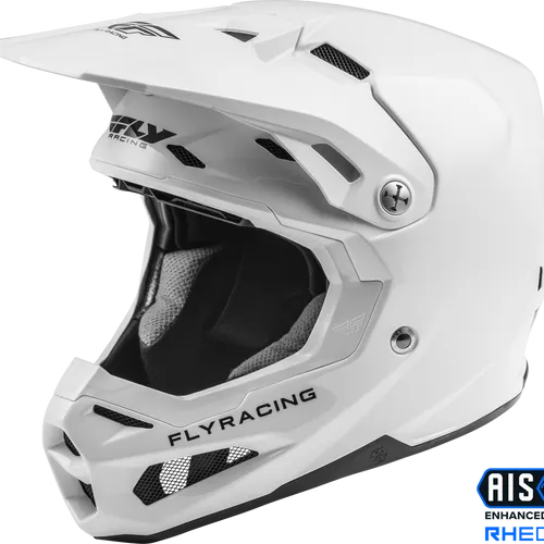 Fly Racing Formula Carbon Solid White