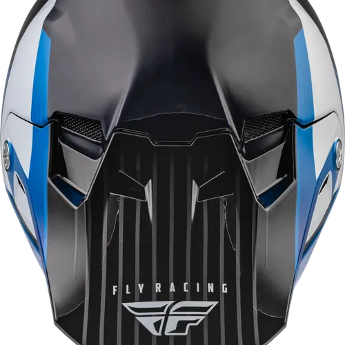 Fly Racing Formula Carbon Prime Helmet - Blue/White/Blue