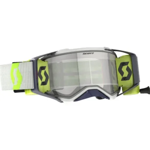 Scott Prospect WFS Roll Off Goggles - Gray/Yellow - Clear Works