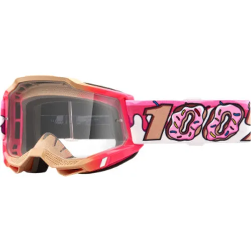 100% Accuri 2 Donut Goggle - Clear Lens - YOUTH
