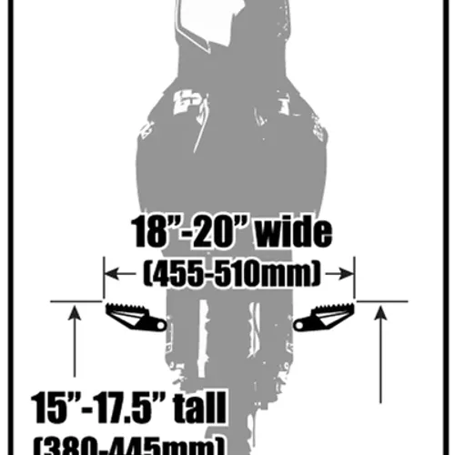 Risk Racing Lock N Load Strapless Moto Transport System