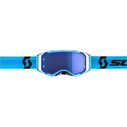 Scott Prospect Goggles - Blue/Black - Blue Chrome Works Lens