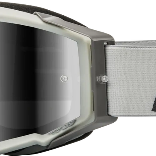 Fly Racing Zone Pro Goggle - Grey w/ Grey Mirror Lens
