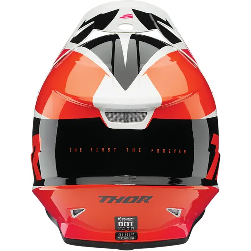 Thor Sector Fader MX Helmet - Orange/Magenta