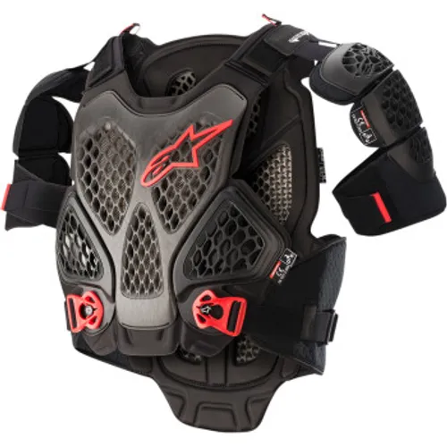 Alpinestars A-6 Chest Protecter - Anthracite/Black X-Small/Small
