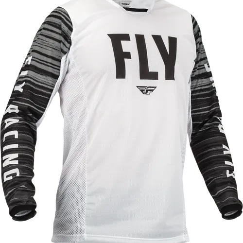 Fly Racing Kinetic Mesh Combo - White/Black/Grey