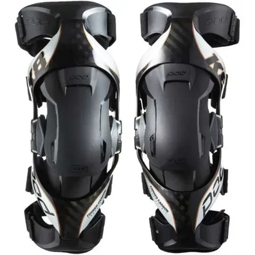 Pod K8 2.0 Knee Braces Carbon/Copper - PAIR