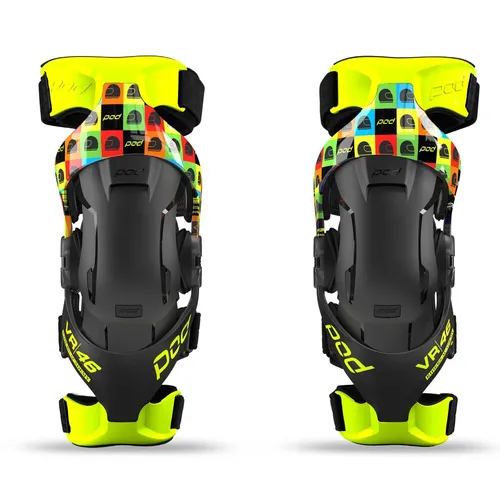 NEW ITEM!! POD K4 2.0 LE VR46 Knee Braces XS/SM PAIR