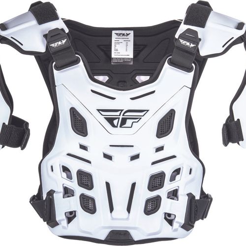 Fly Racing CE Offroad Roost Guard - Adult White