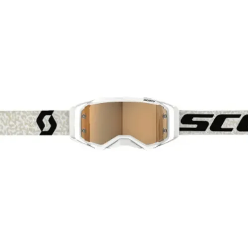 Scott Prospect Amplifier Goggle - White/Black - Gold Chrome Lens