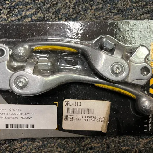 Wirtz Flex Levers Yellow - 05-06  RM-Z250