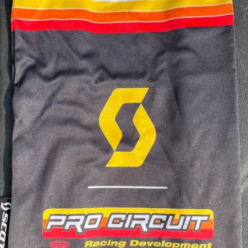NEW!! Scott Prospect Pro Circuit Goggle - Yellow Chrome Lens